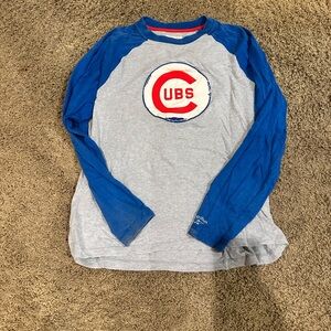 Reebok Blue and Gray Crewneck Shirt